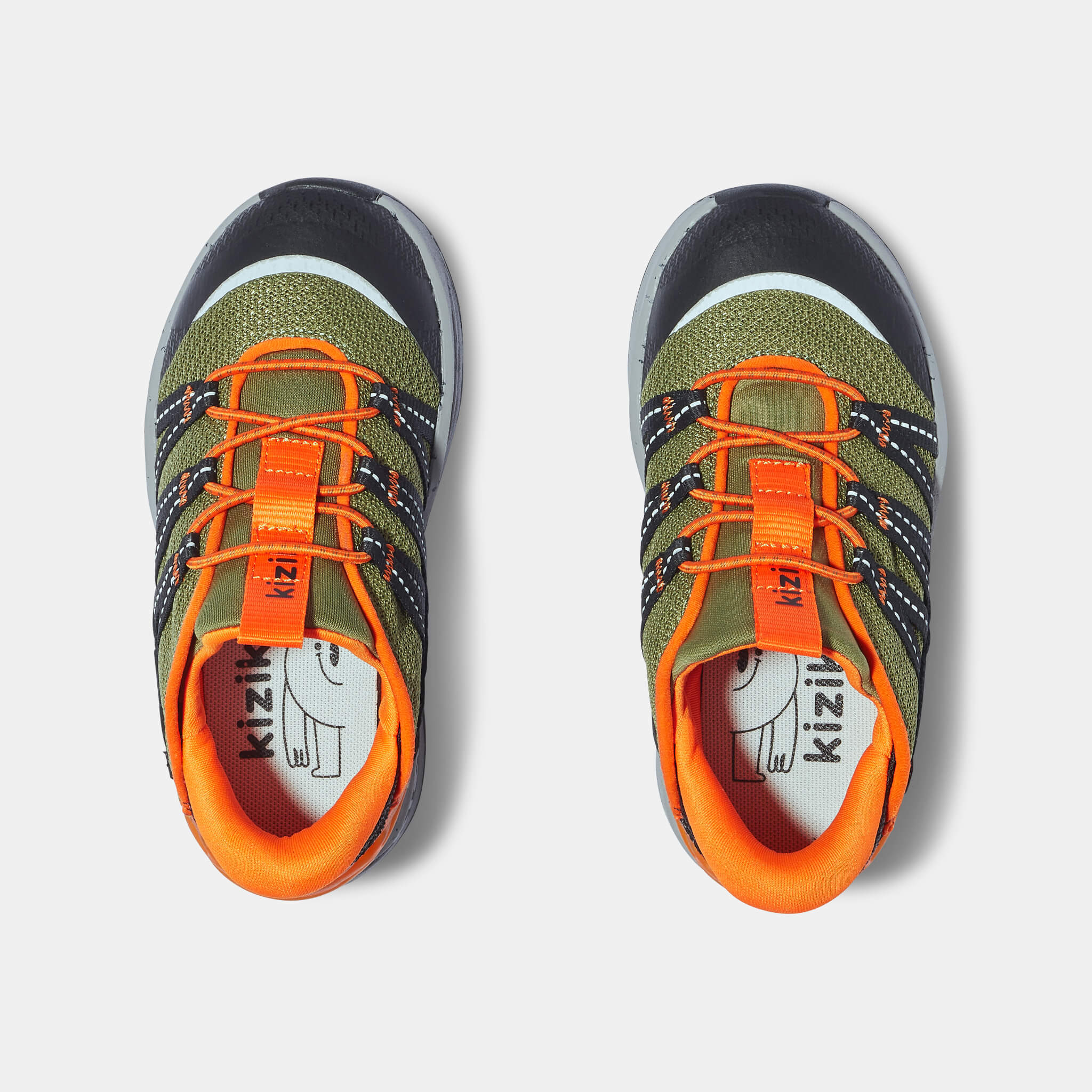 Kids Truckee - Olive Green/Orange - Image 8