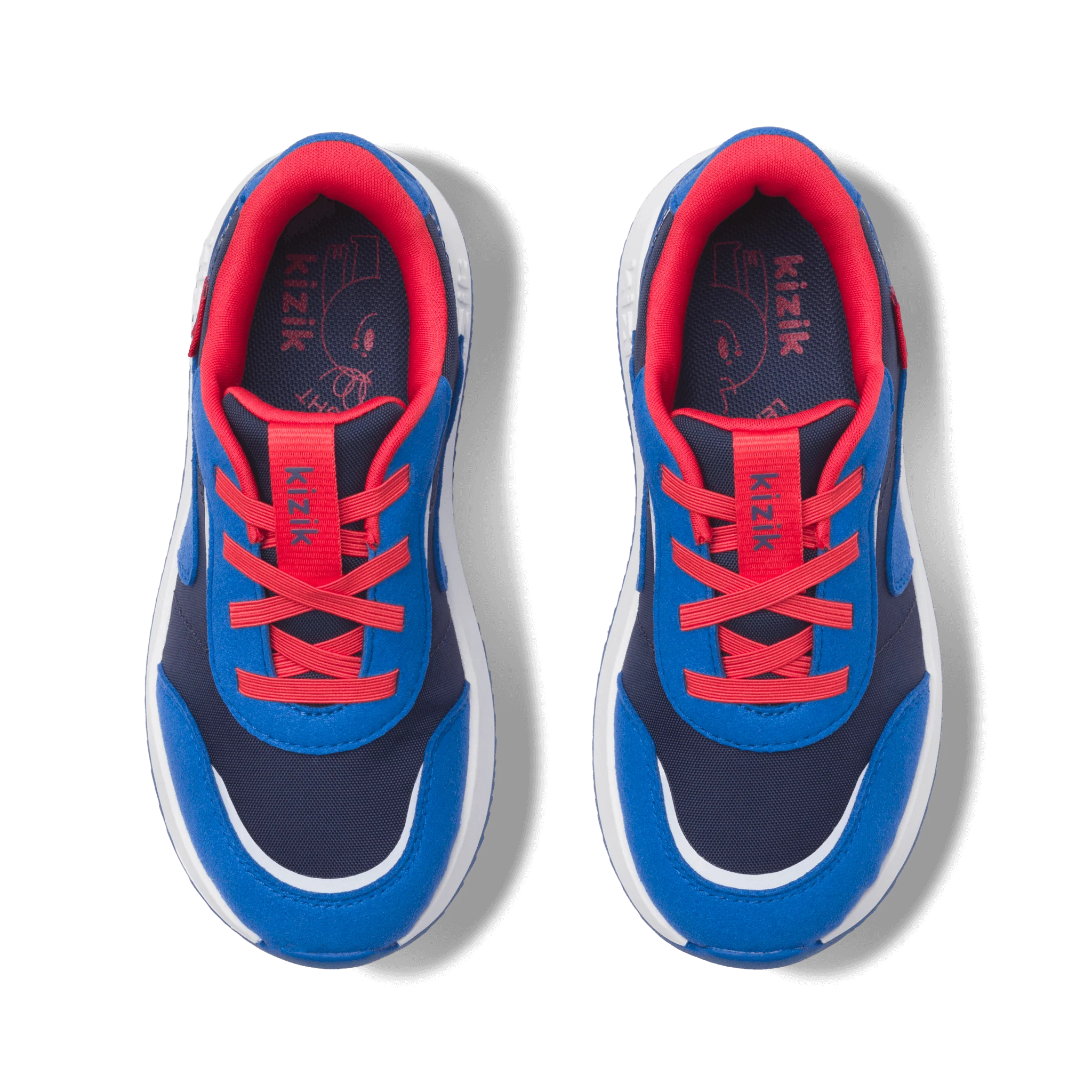 Little Kids Orlando - Lapis Blue/Poppy Red - Image 6