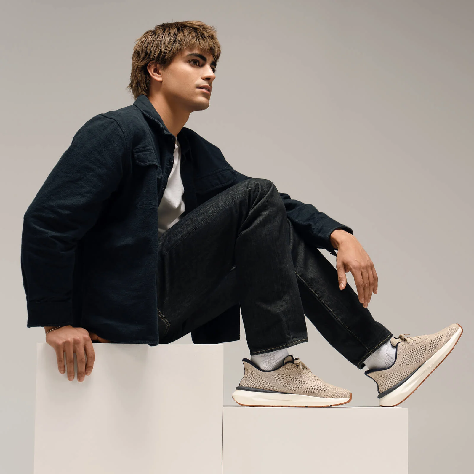 Men's Athens 2  Knit - Doeskin - Image 9