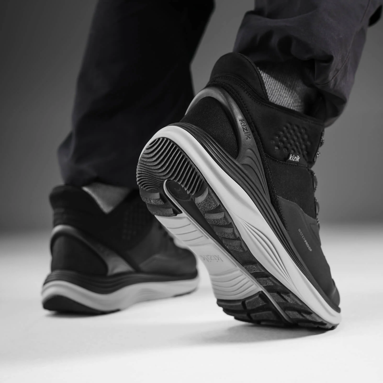 Men's London AT Mid Waterproof - Black/Alloy - Image 11