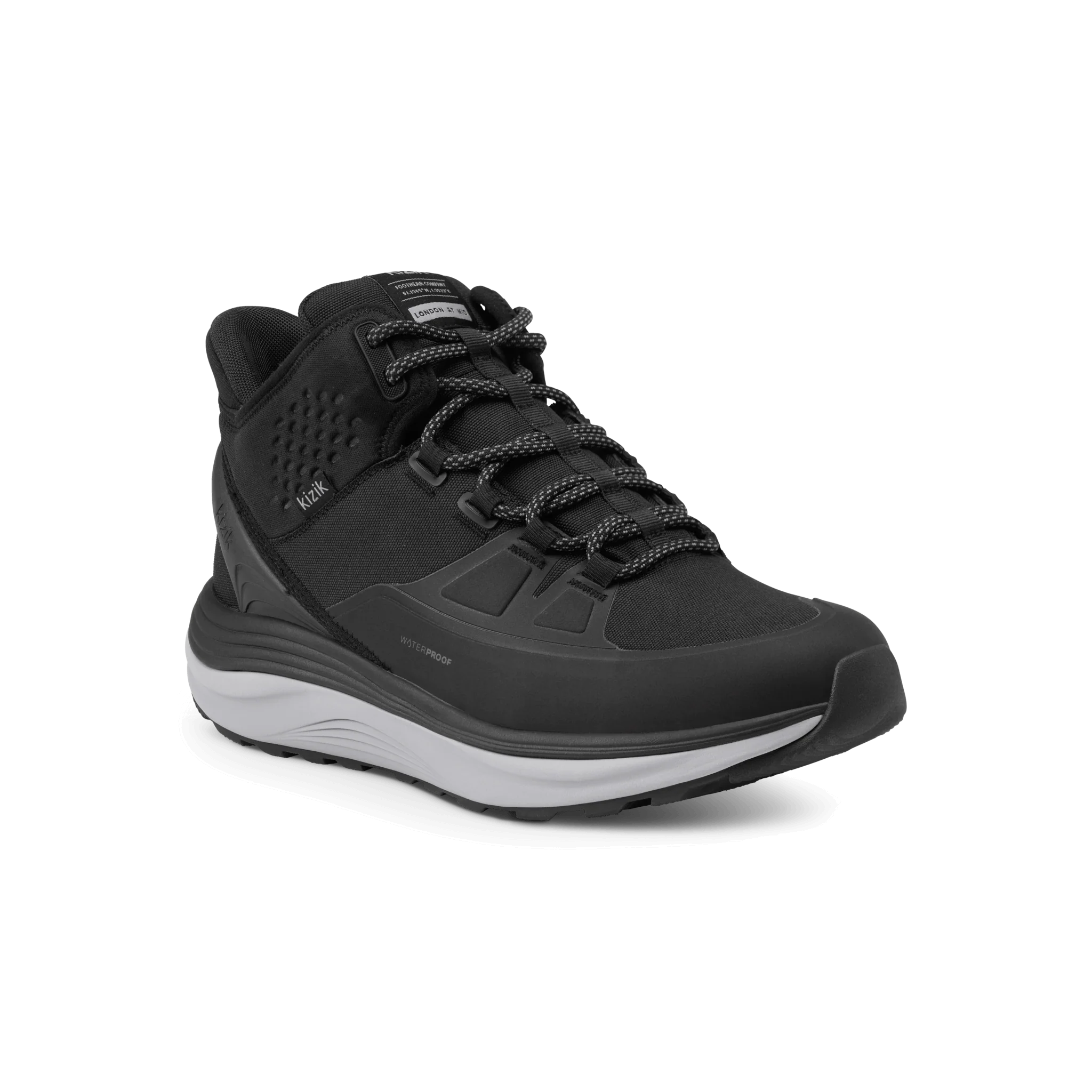 Men's London AT Mid Waterproof - Black/Alloy - Image 3