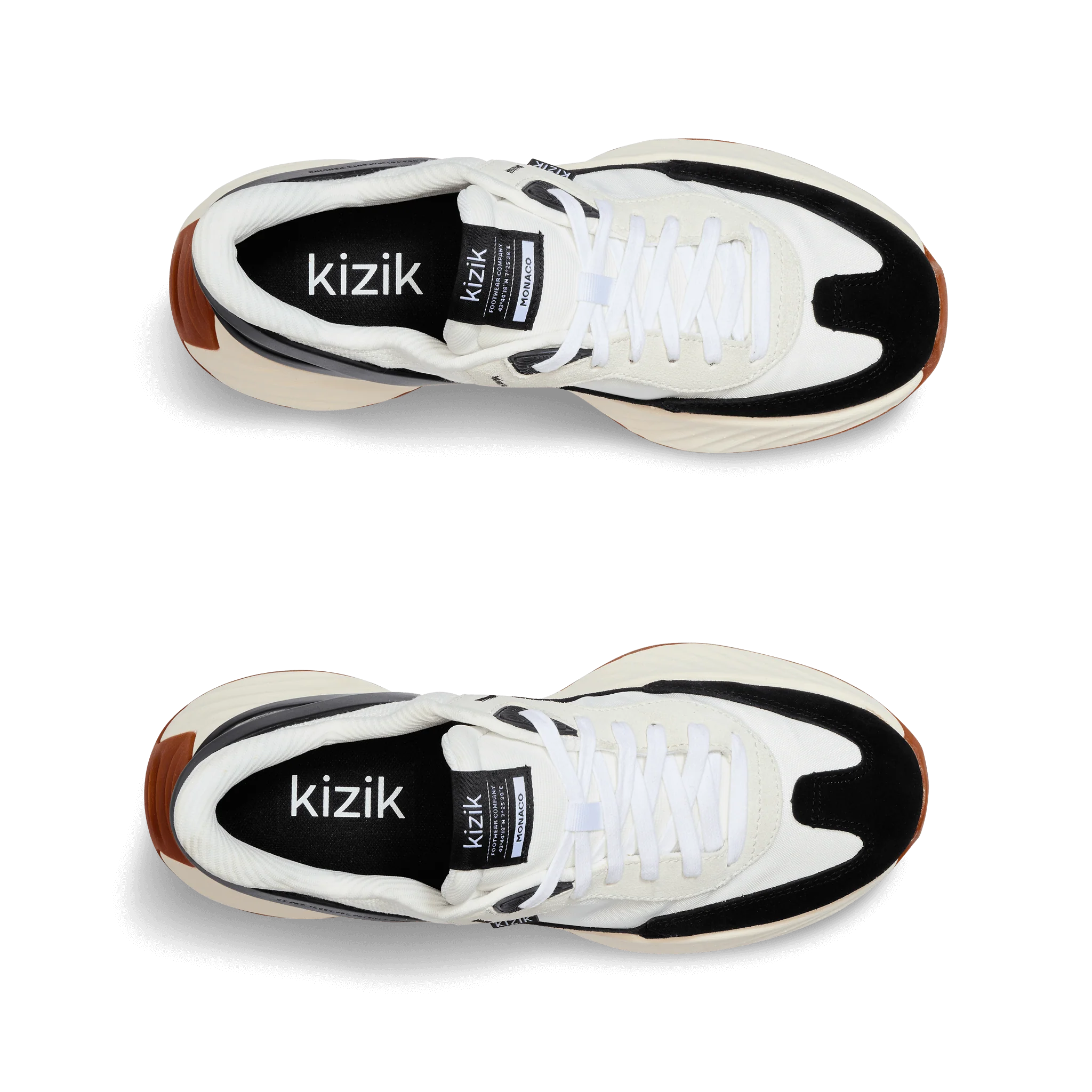 Men's Monaco - White/Black - Image 7