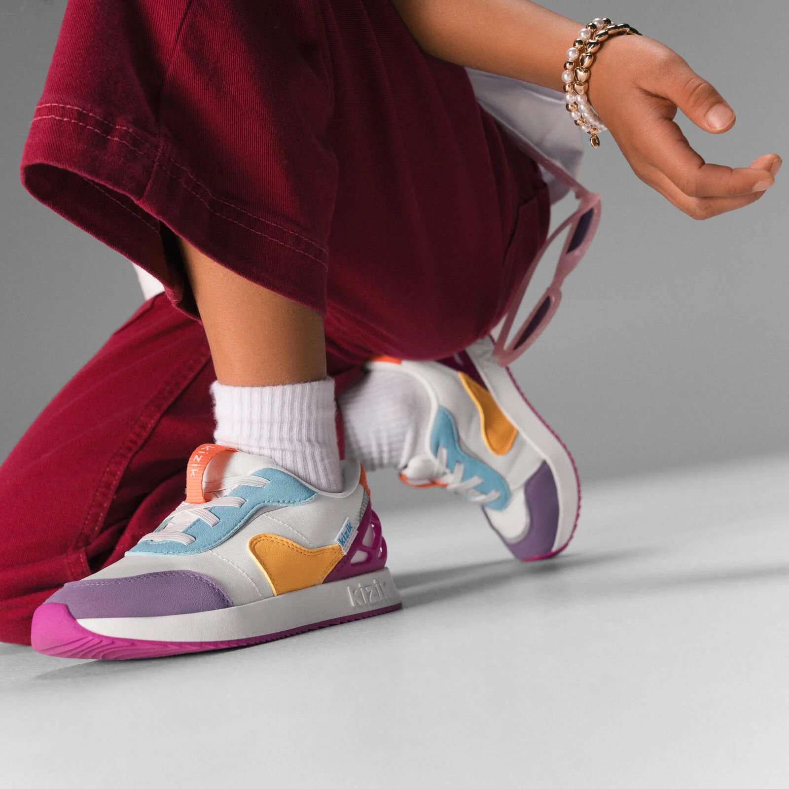 Toddler Orlando - White/Multi - Image 8
