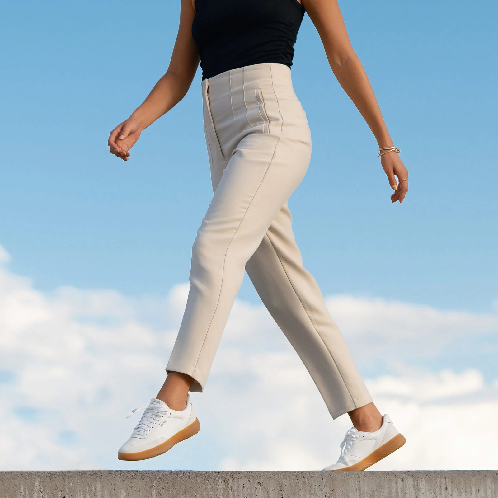 Women's Camden - White/Gum - Image 9