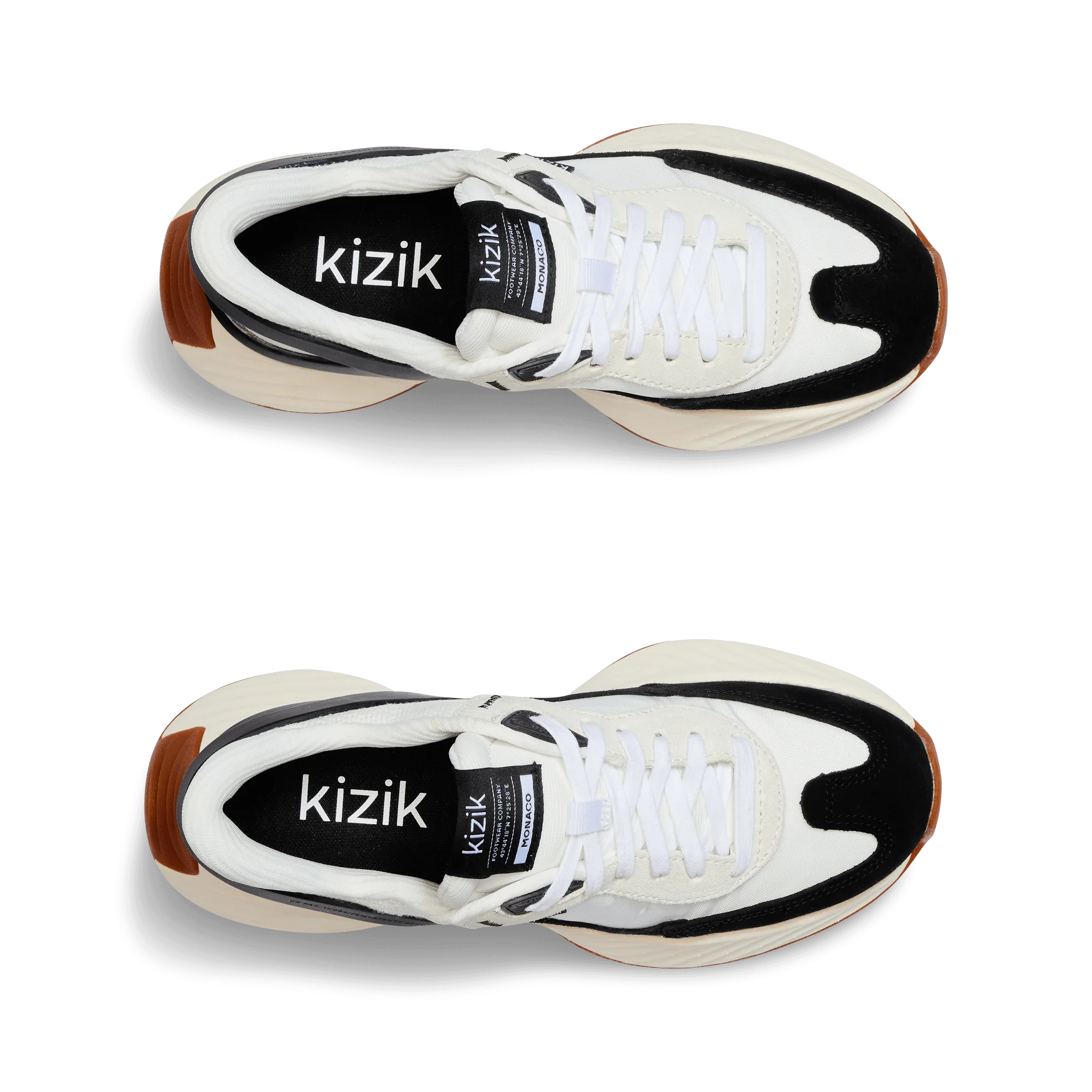 Women's Monaco - White/Black - Image 7