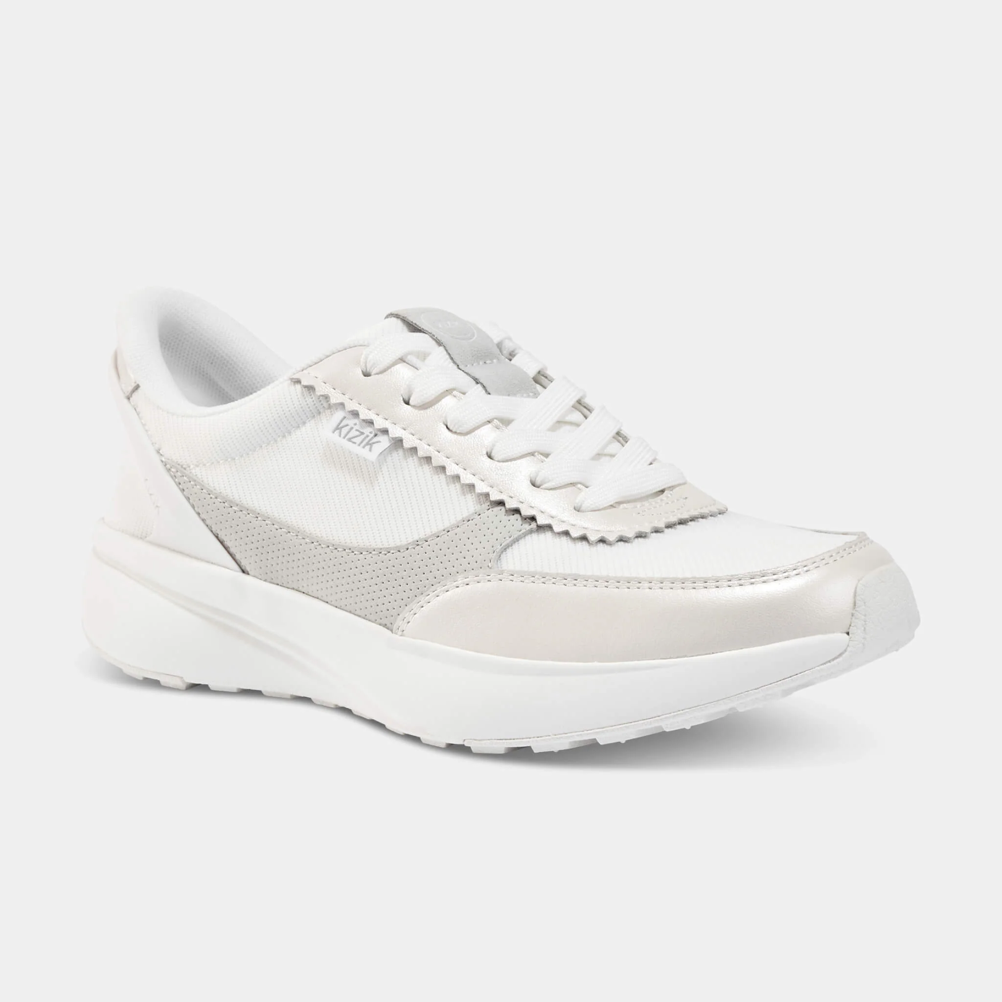 Women's Paris - Metallic White - Image 3