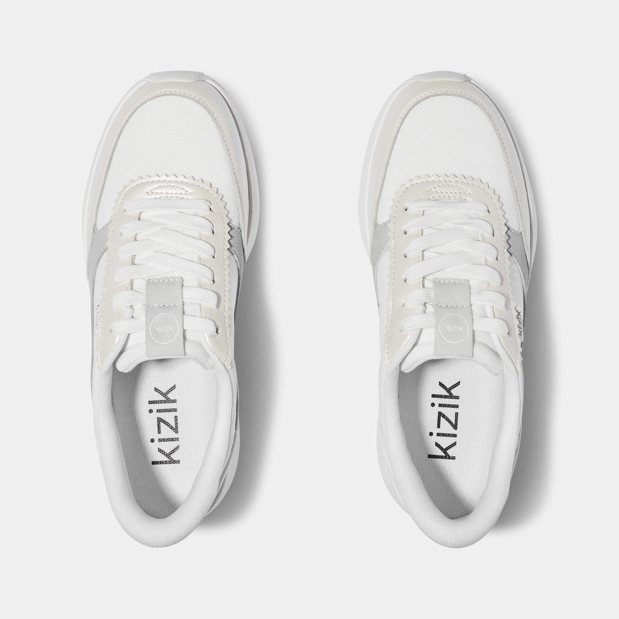 Women's Paris - Metallic White - Image 8